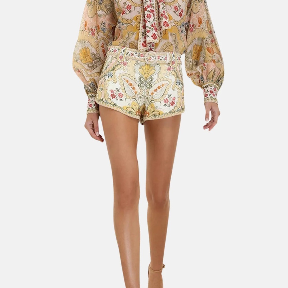 Zimmermann linen shorts